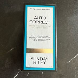 Sunday Riley brightening and depuffing eye contour cream